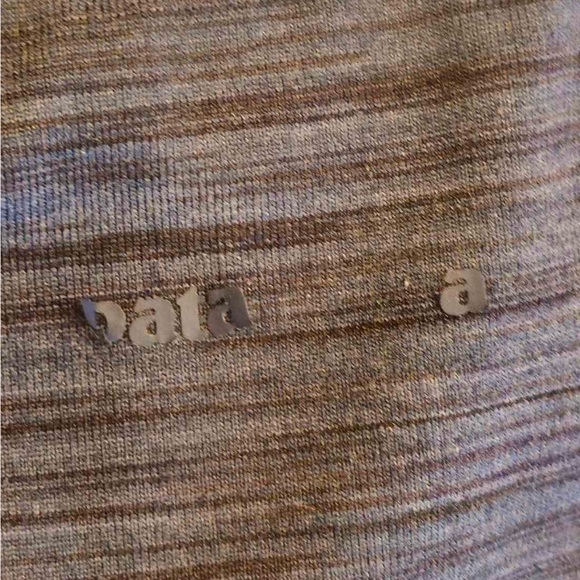 Patagonia Worn Wear Leggings Blue Space Dye Centered Crop Leggings Size Small - Picture 11 of 11